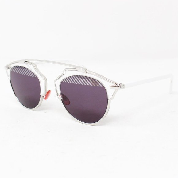 CHRISTIAN DIOR So Real White Sunglasses - Picture 1 of 8